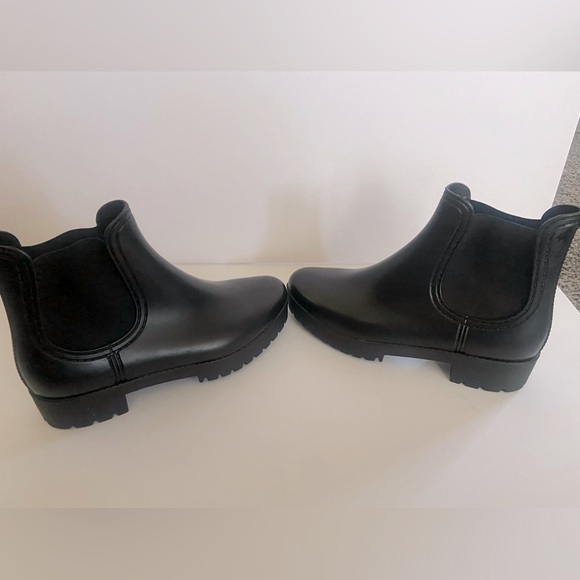 Catherine Malandrino Shoes - Black Catherine Malandrino Rain Booties